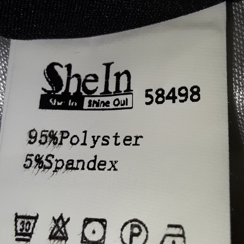 SheIn Classuc Black and White Dress - Picture 7 of 7